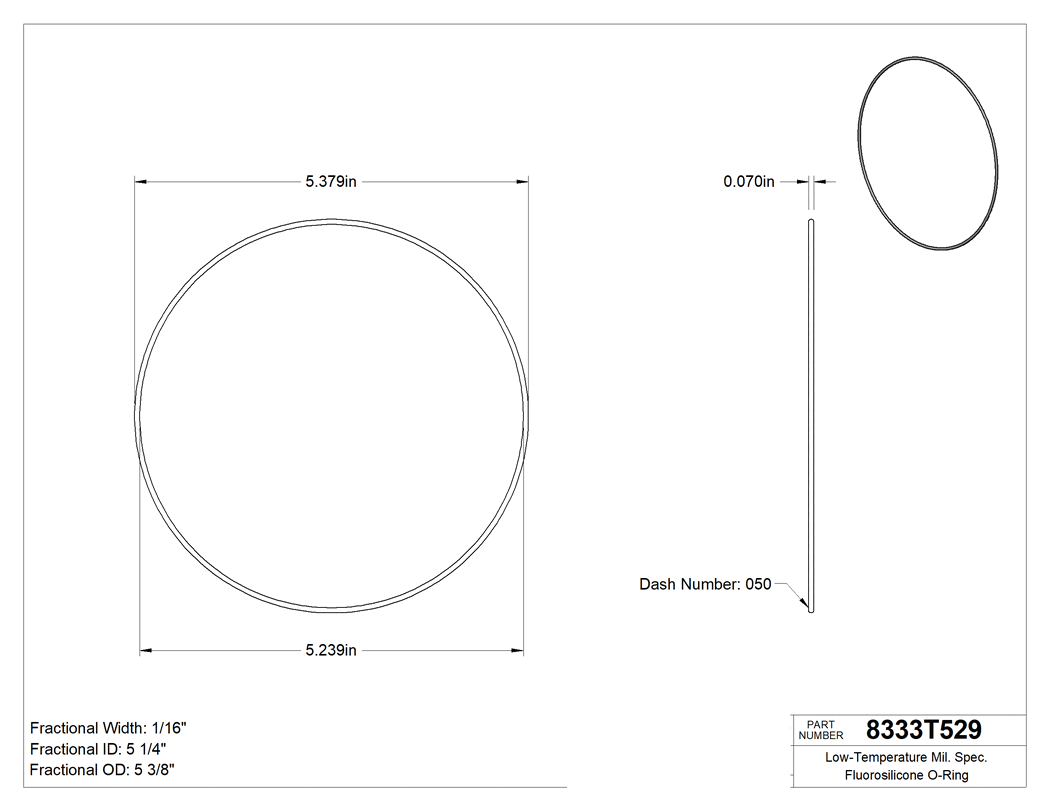 Technical drawing - 8333T529